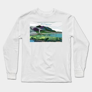 The Atlantic Road, Norway - Digital Landscape Long Sleeve T-Shirt